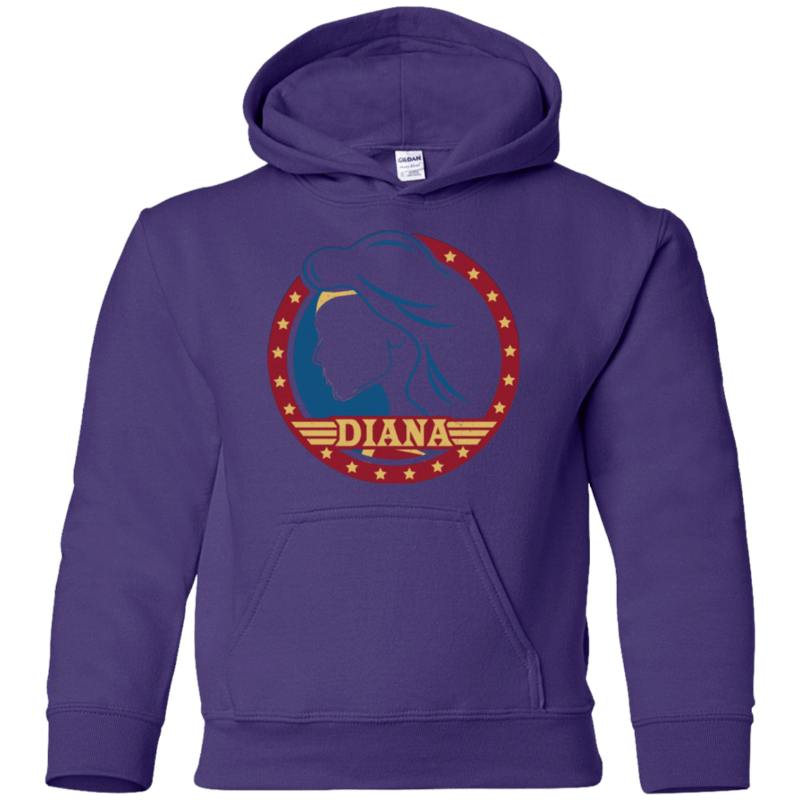 Sweatshirts Purple / YS Diana Youth Hoodie
