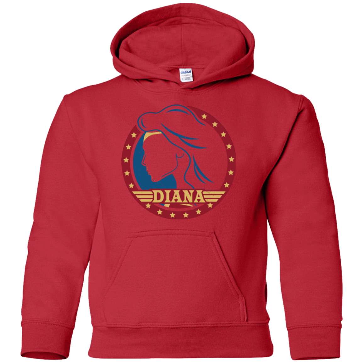 Sweatshirts Red / YS Diana Youth Hoodie