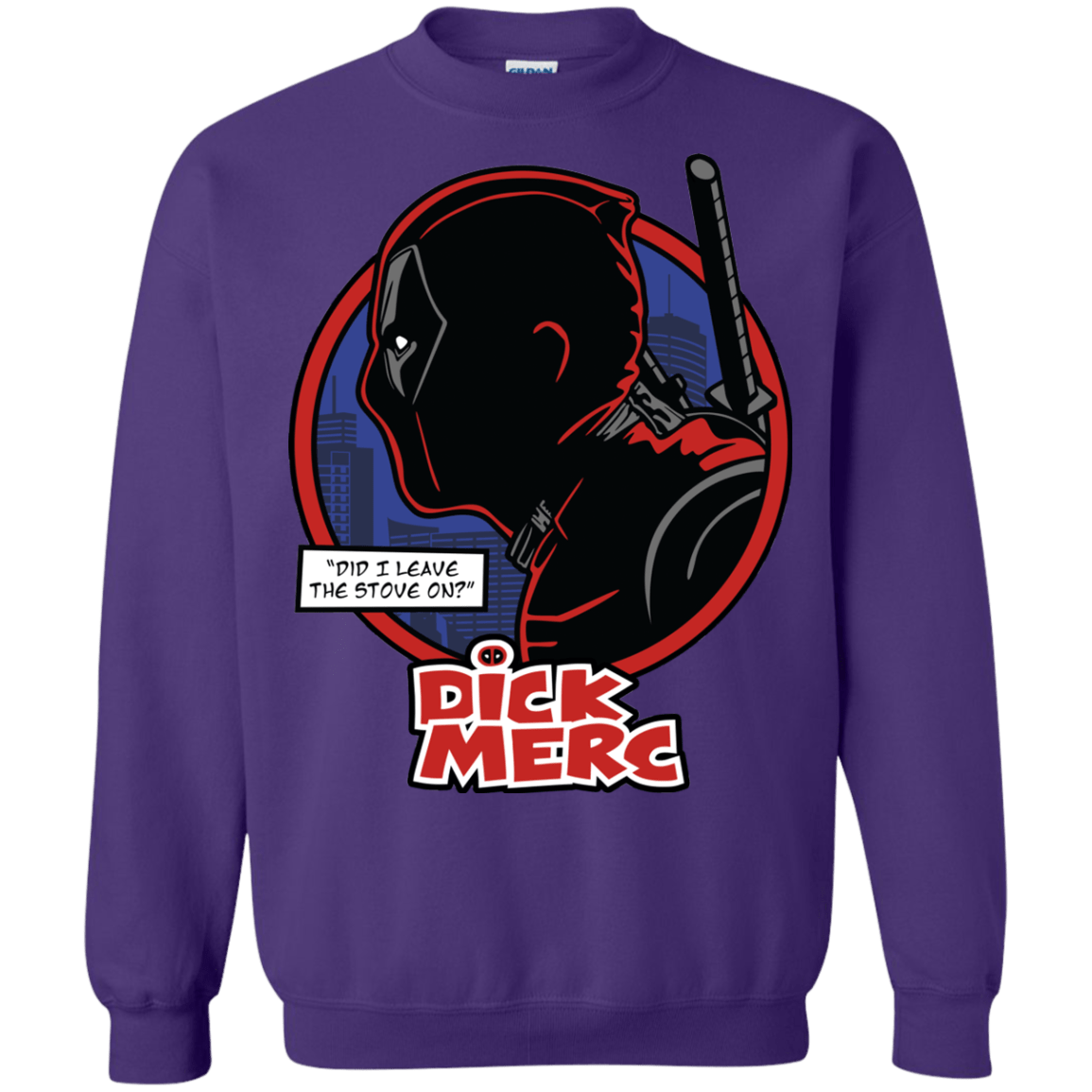 Sweatshirts Purple / S Dick Merc Crewneck Sweatshirt