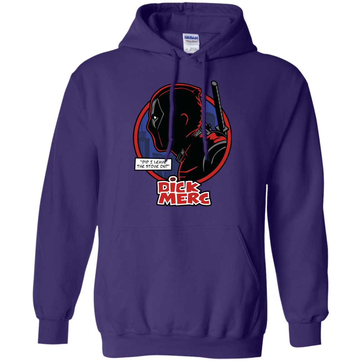 Sweatshirts Purple / S Dick Merc Pullover Hoodie