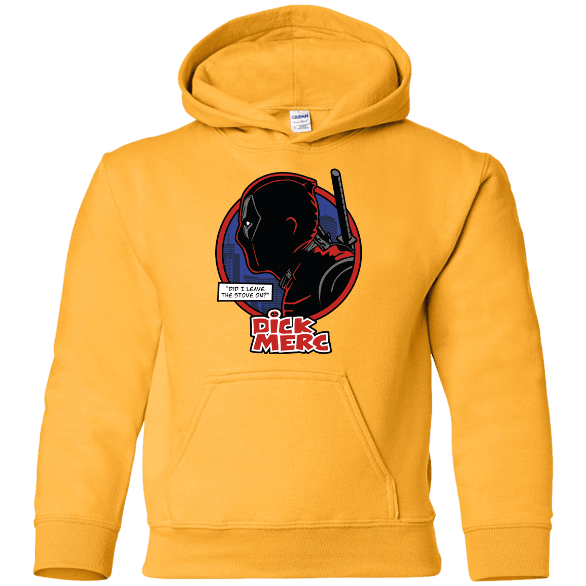 Sweatshirts Gold / YS Dick Merc Youth Hoodie