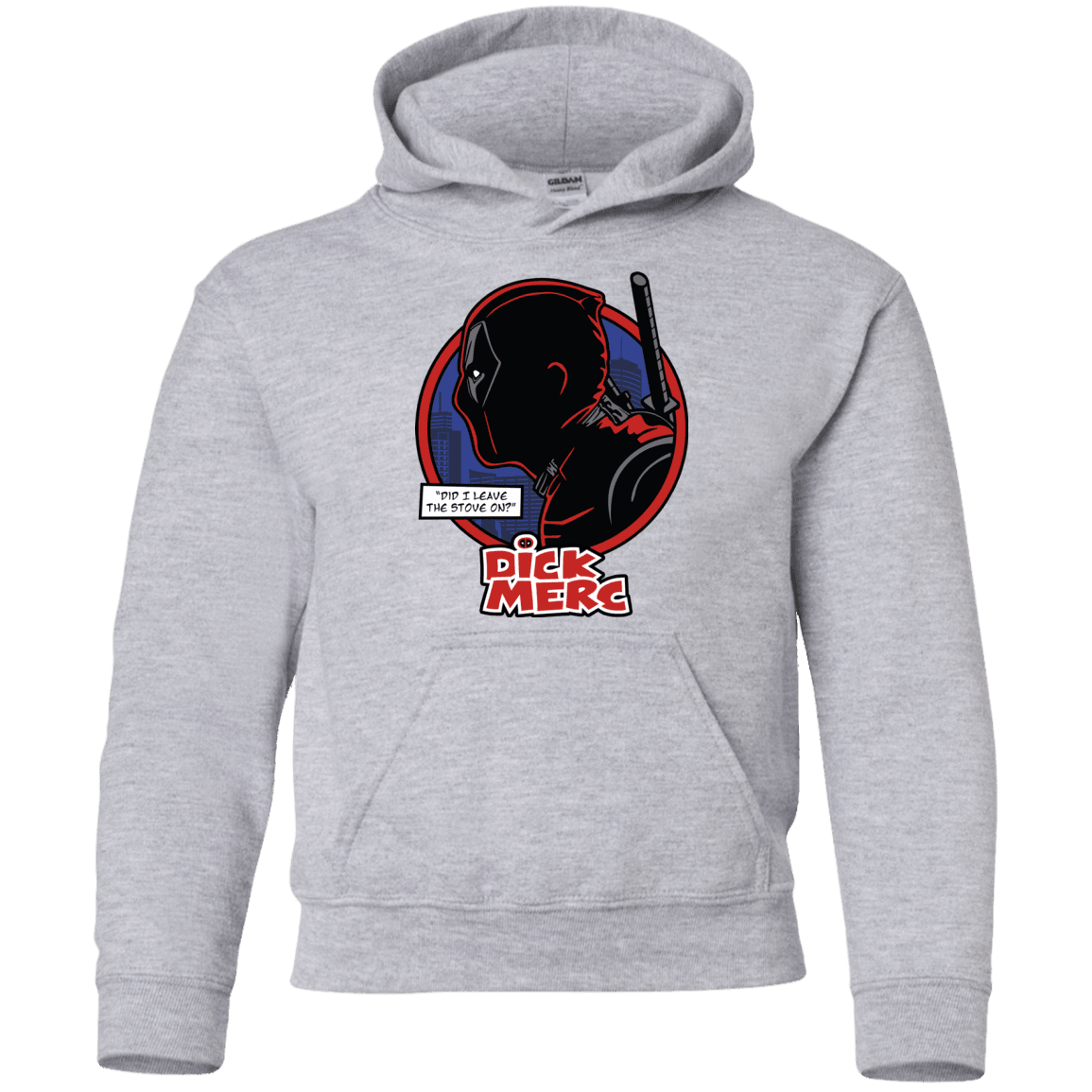 Sweatshirts Sport Grey / YS Dick Merc Youth Hoodie