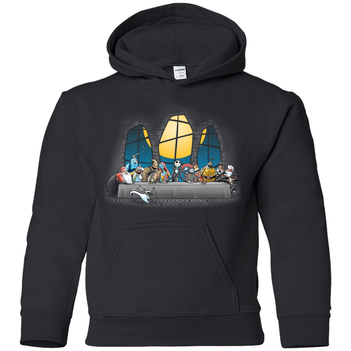 Sweatshirts Black / YS Dinner Before Christmas Youth Hoodie