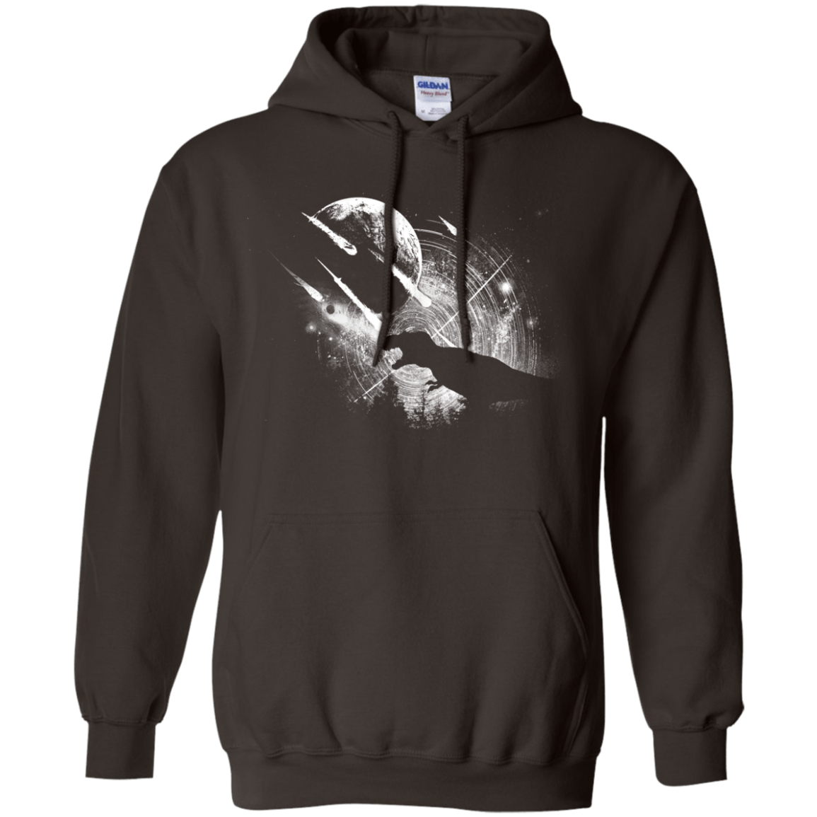 Sweatshirts Dark Chocolate / Small Dino death Pullover Hoodie
