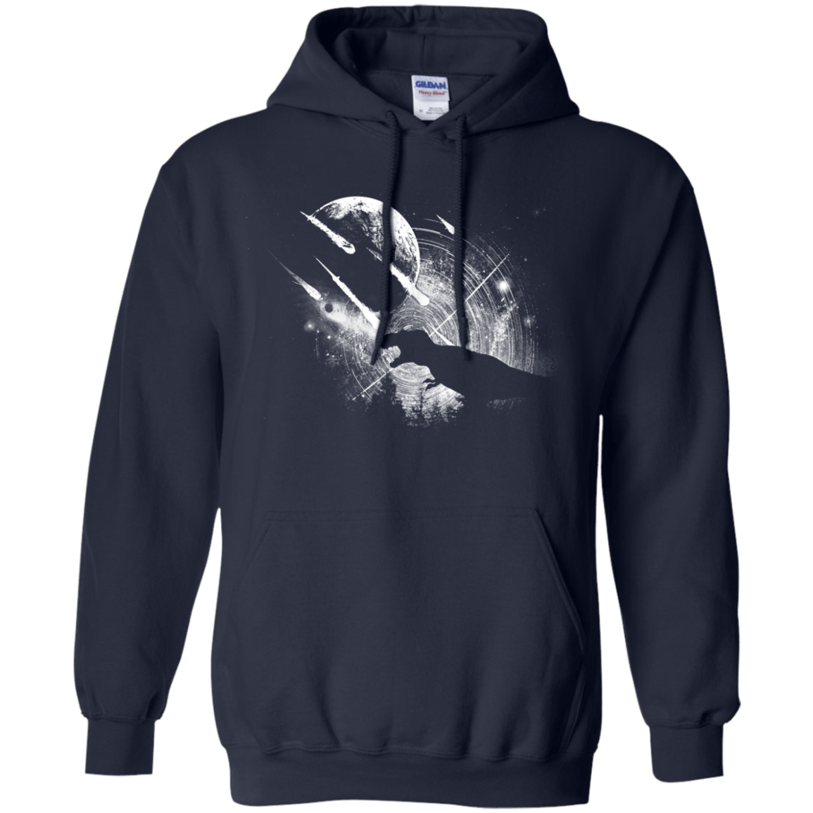 Sweatshirts Navy / Small Dino death Pullover Hoodie