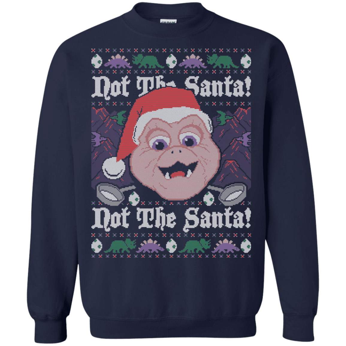 Sweatshirts Navy / Small Dinosaurs Crewneck Sweatshirt