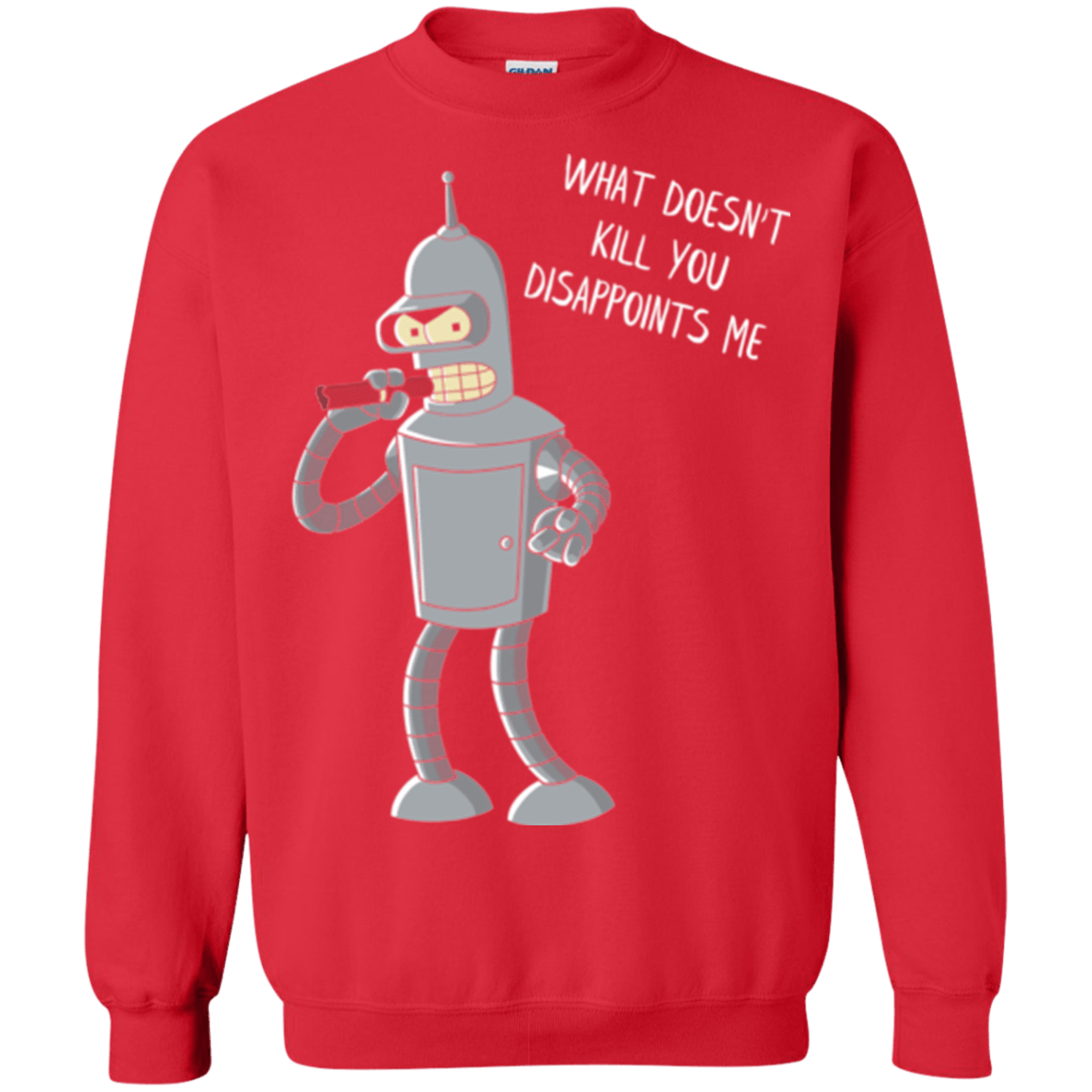 Sweatshirts Red / S Disappointed Crewneck Sweatshirt
