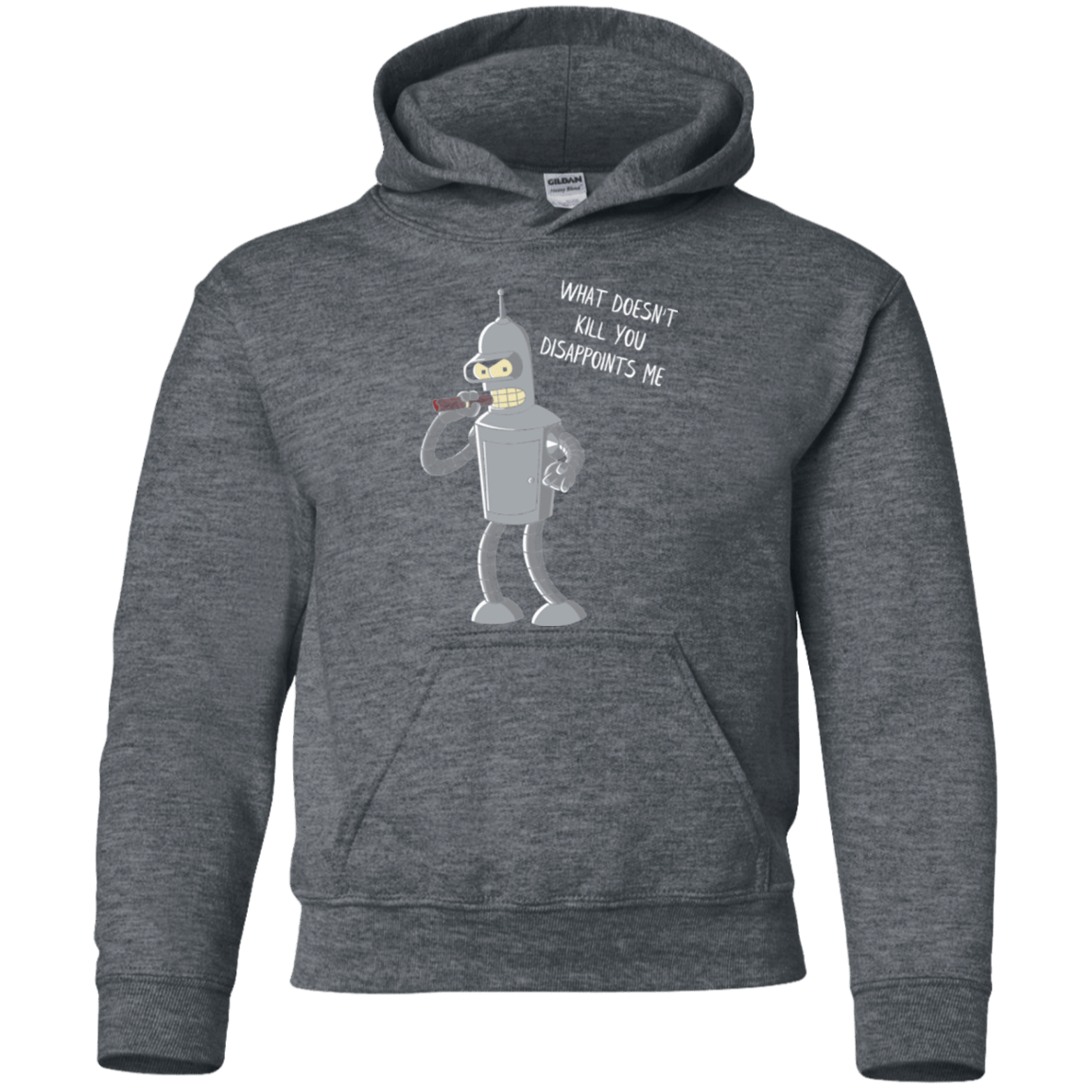 Sweatshirts Dark Heather / YS Disappointed Youth Hoodie
