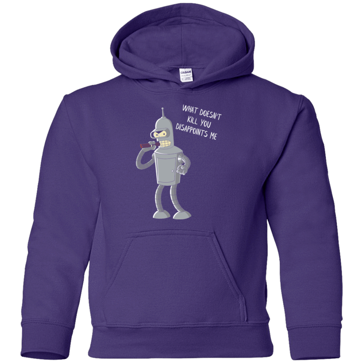 Sweatshirts Purple / YS Disappointed Youth Hoodie