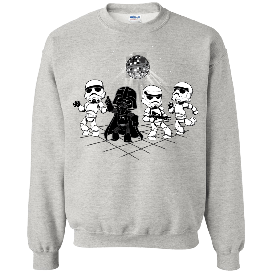 Sweatshirts Ash / Small Disco Dark Side Crewneck Sweatshirt