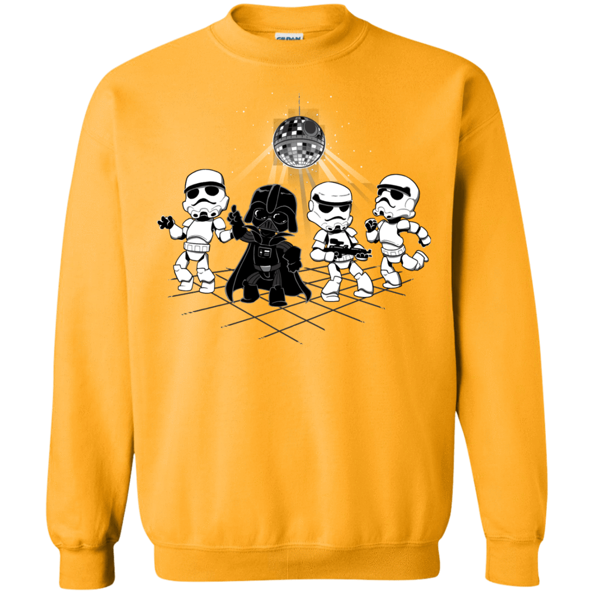 Sweatshirts Gold / Small Disco Dark Side Crewneck Sweatshirt