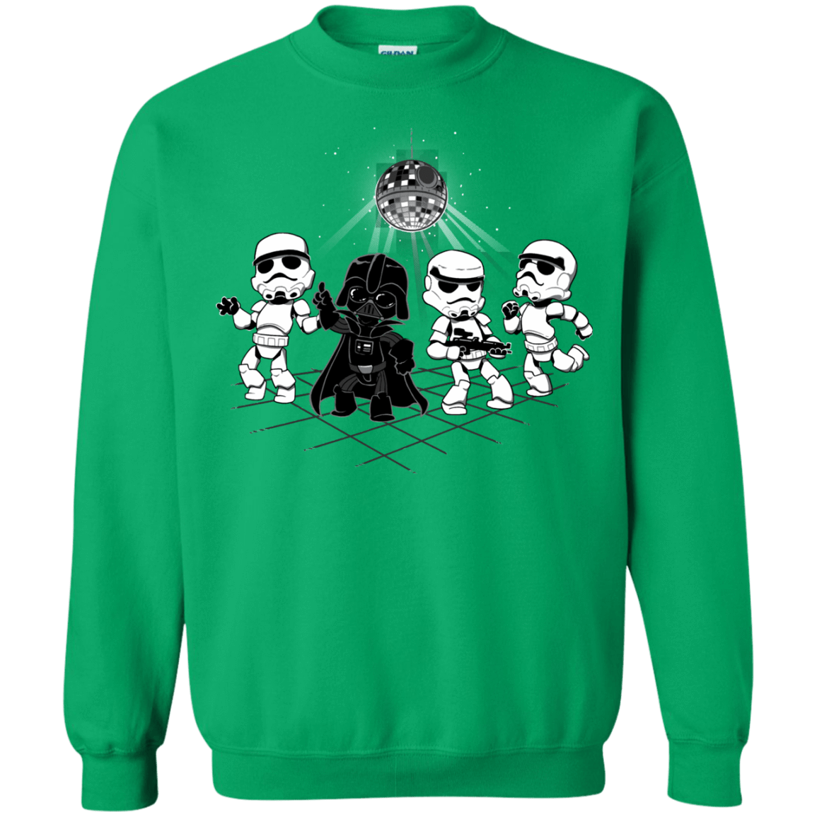Sweatshirts Irish Green / Small Disco Dark Side Crewneck Sweatshirt