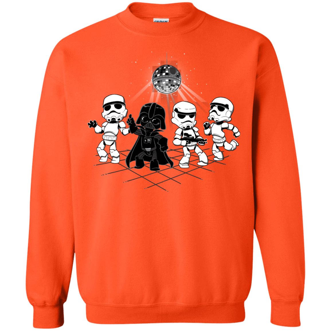 Sweatshirts Orange / Small Disco Dark Side Crewneck Sweatshirt