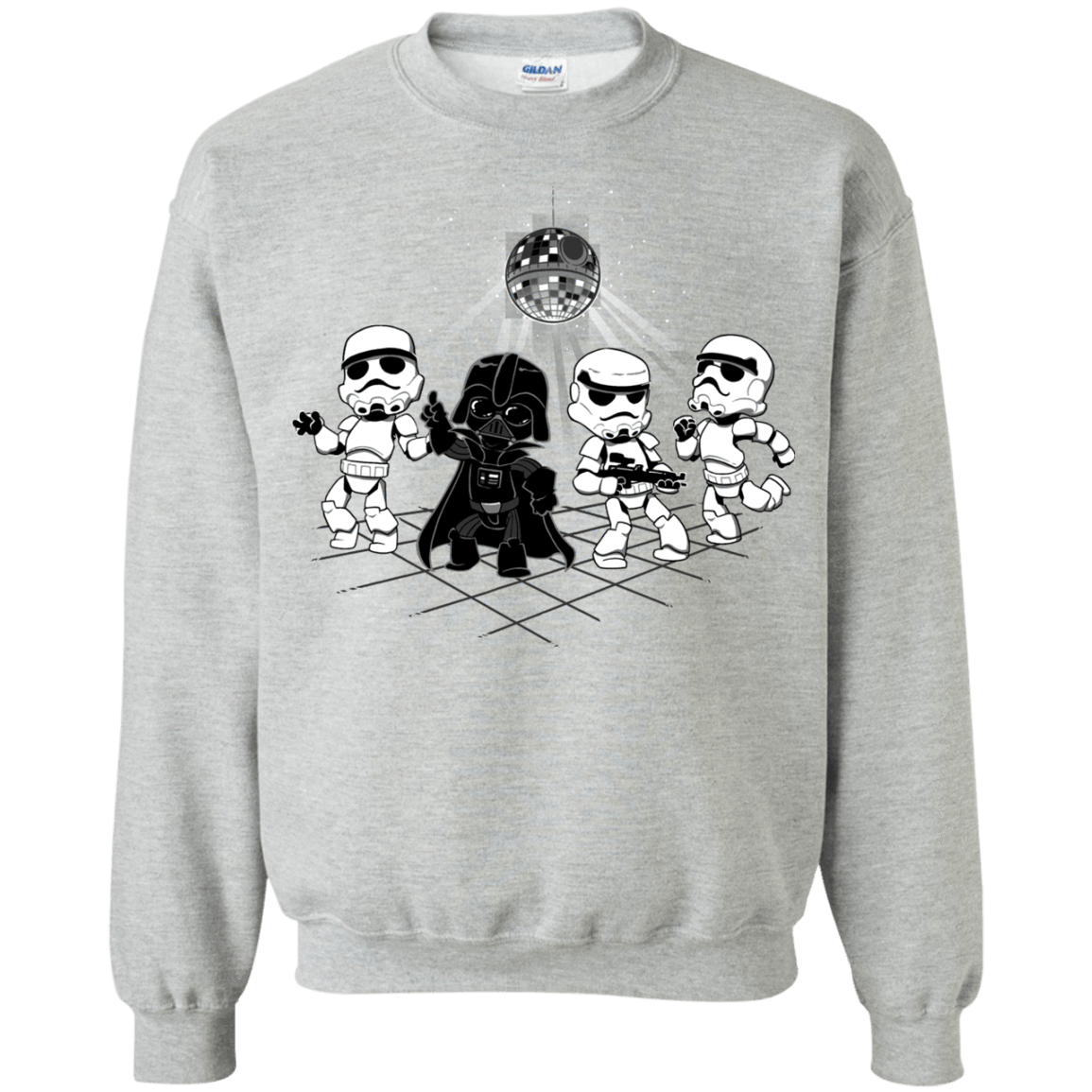 Sweatshirts Sport Grey / Small Disco Dark Side Crewneck Sweatshirt