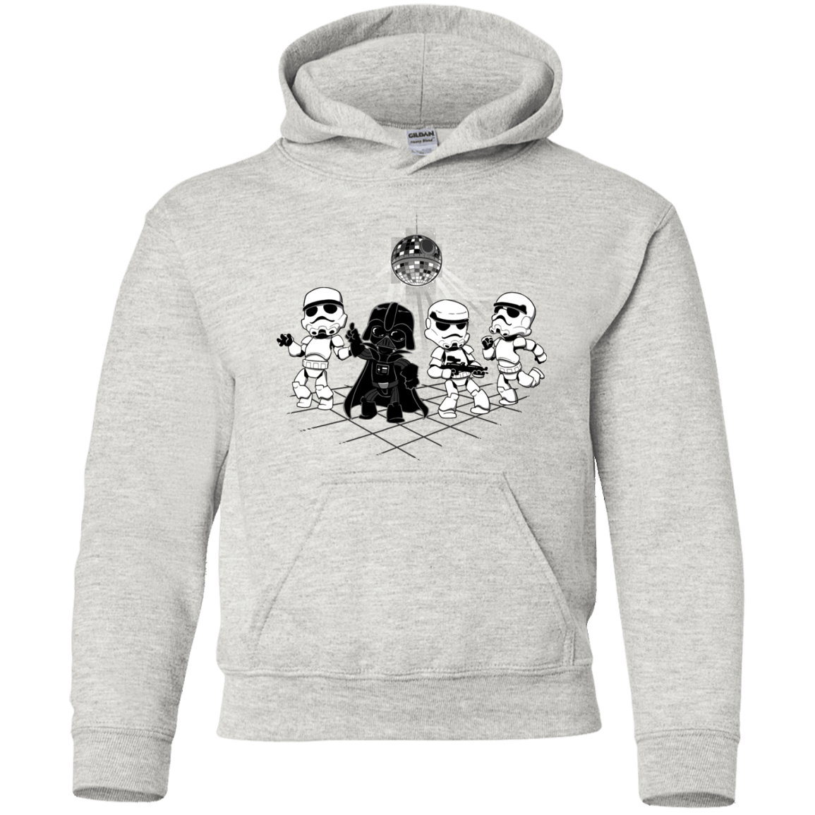 Sweatshirts Ash / YS Disco Dark Side Youth Hoodie