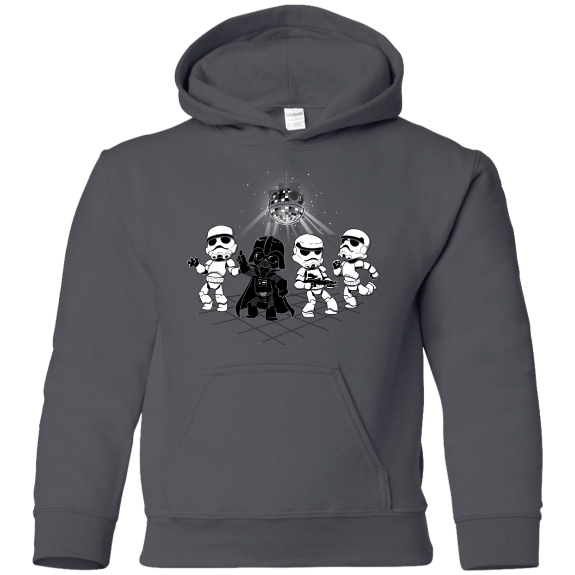 Sweatshirts Charcoal / YS Disco Dark Side Youth Hoodie