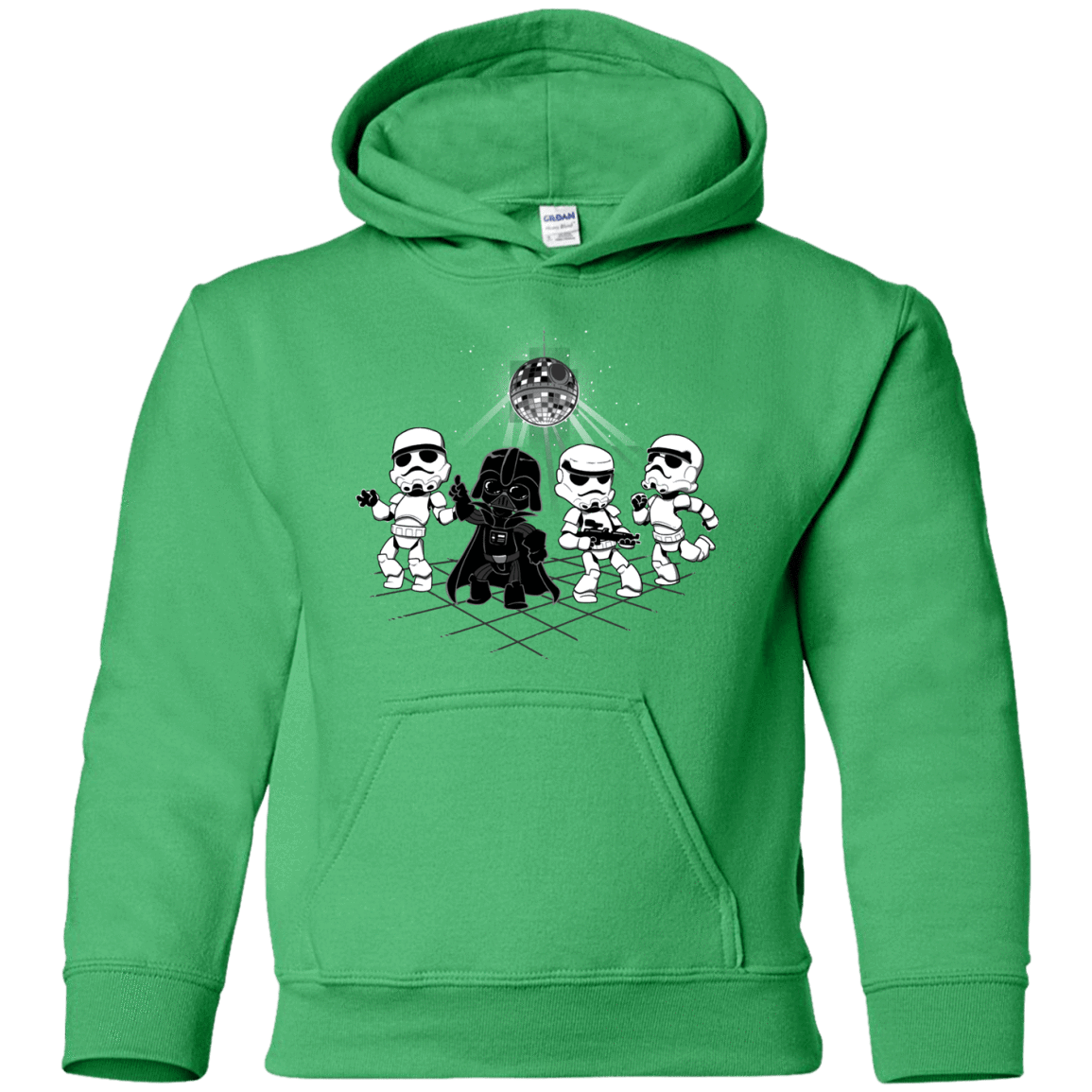 Sweatshirts Irish Green / YS Disco Dark Side Youth Hoodie