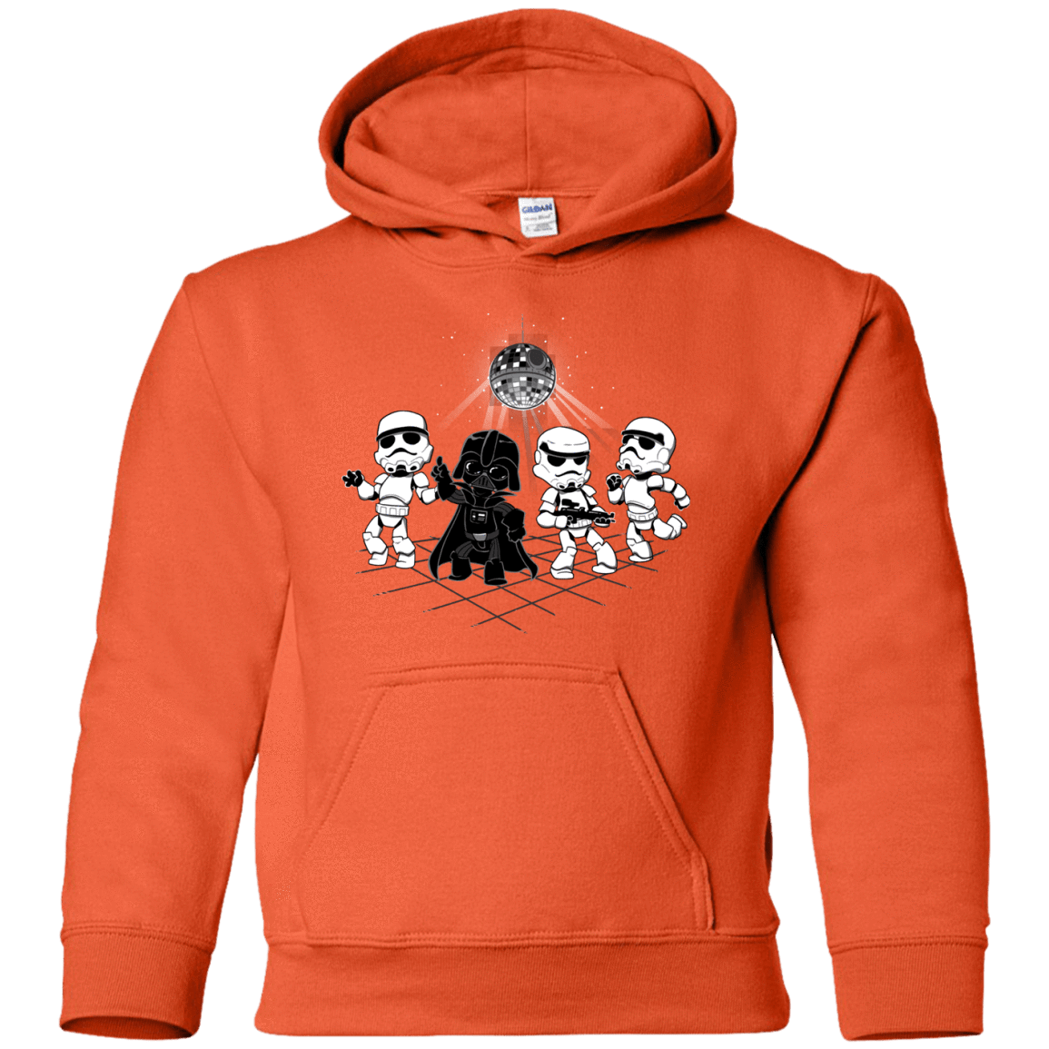 Sweatshirts Orange / YS Disco Dark Side Youth Hoodie