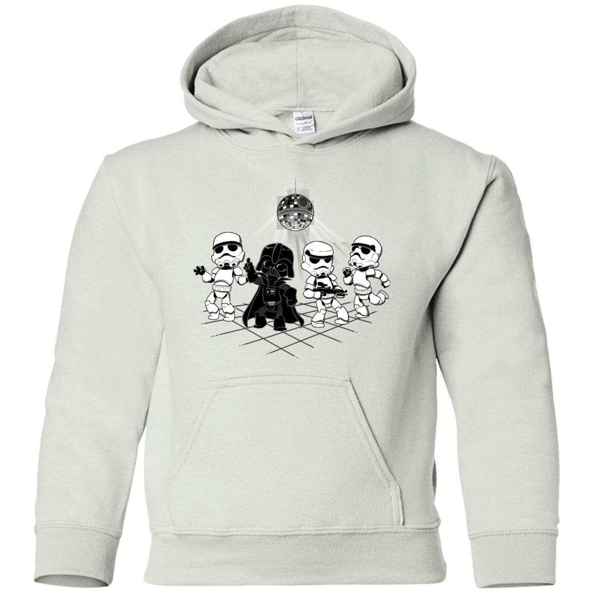 Sweatshirts White / YS Disco Dark Side Youth Hoodie