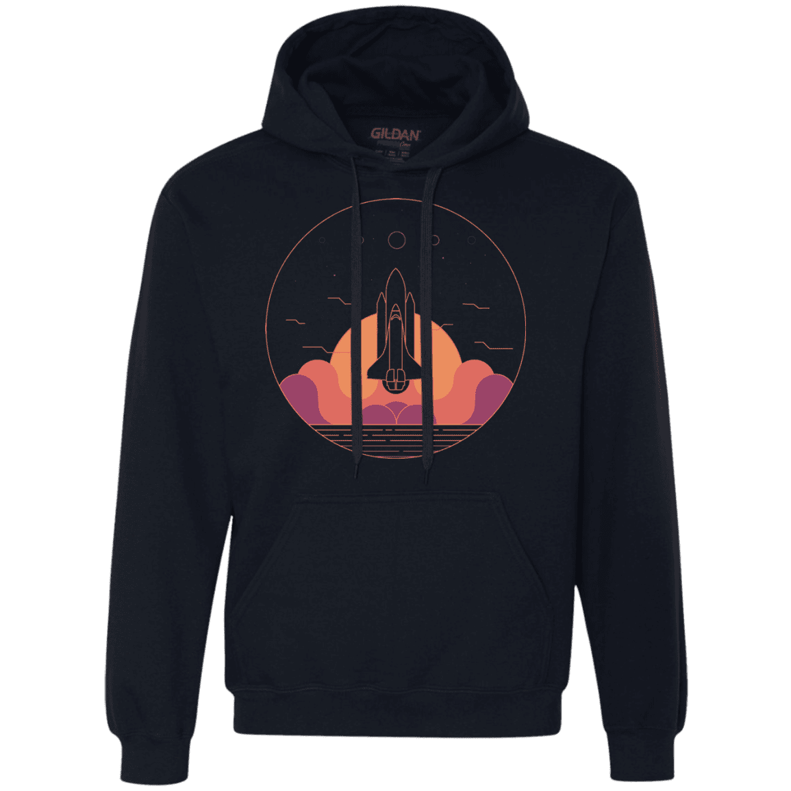 Sweatshirts Navy / S Discovery Star Premium Fleece Hoodie
