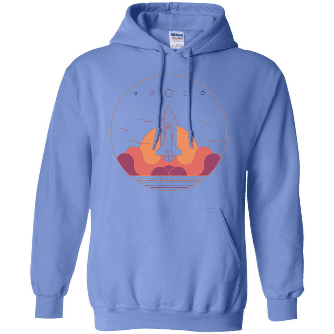 Sweatshirts Carolina Blue / S Discovery Star Pullover Hoodie