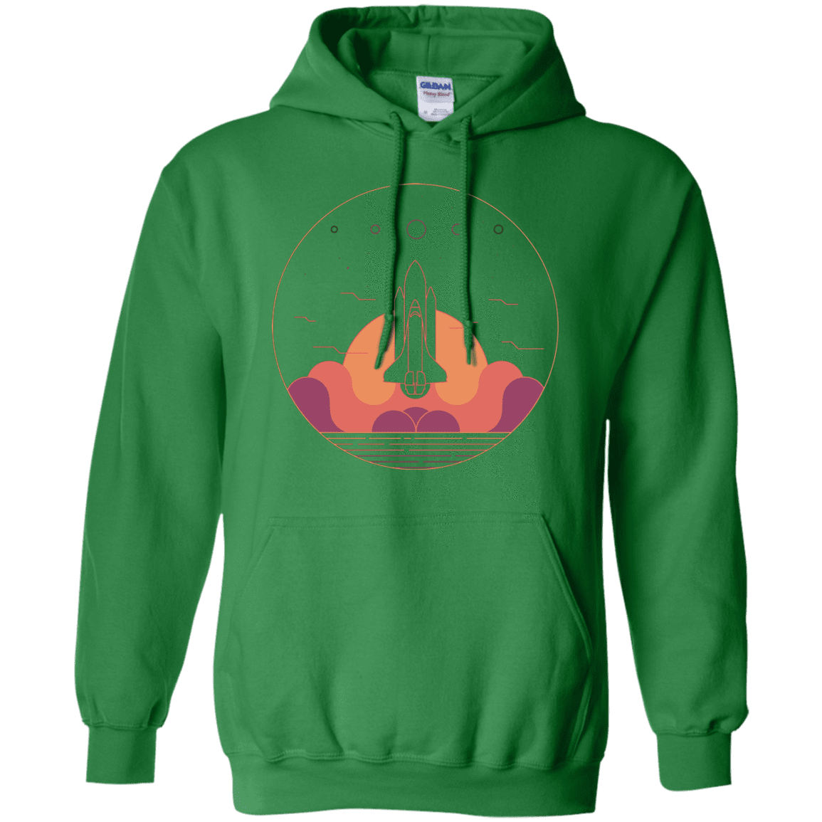 Sweatshirts Irish Green / S Discovery Star Pullover Hoodie