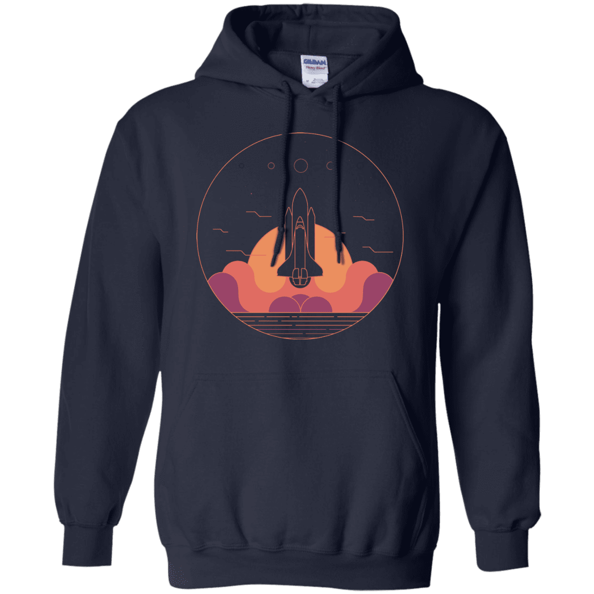 Sweatshirts Navy / S Discovery Star Pullover Hoodie