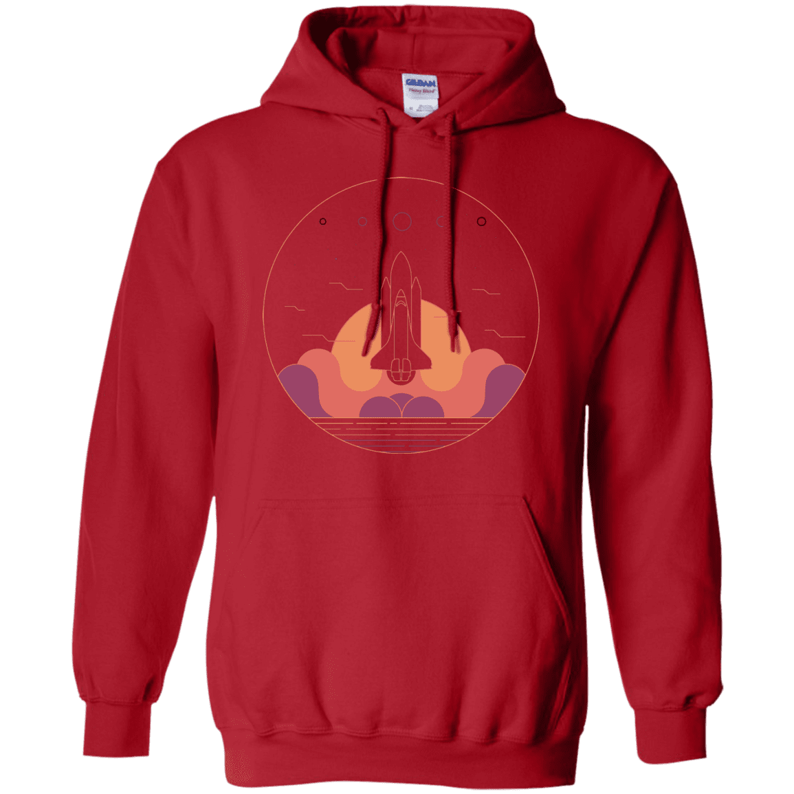 Sweatshirts Red / S Discovery Star Pullover Hoodie
