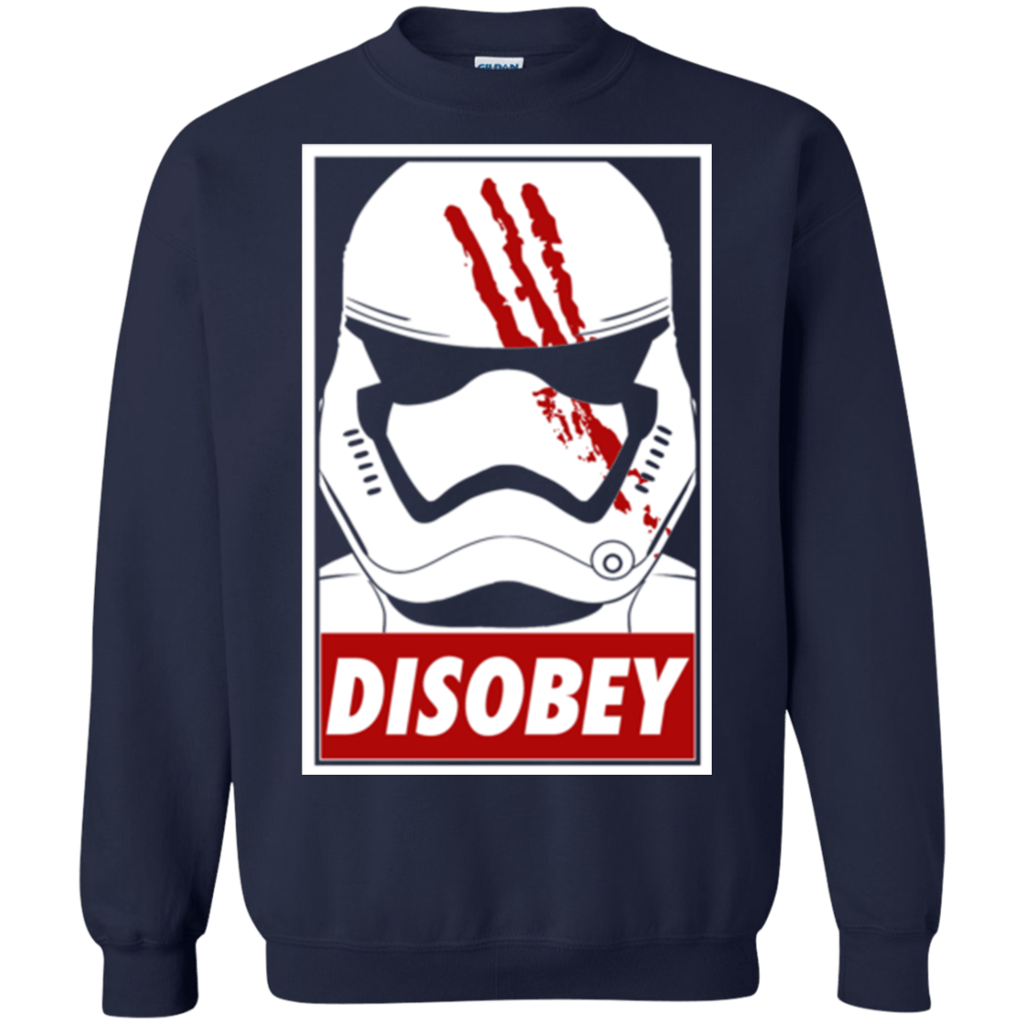Sweatshirts Navy / Small Disobey Crewneck Sweatshirt