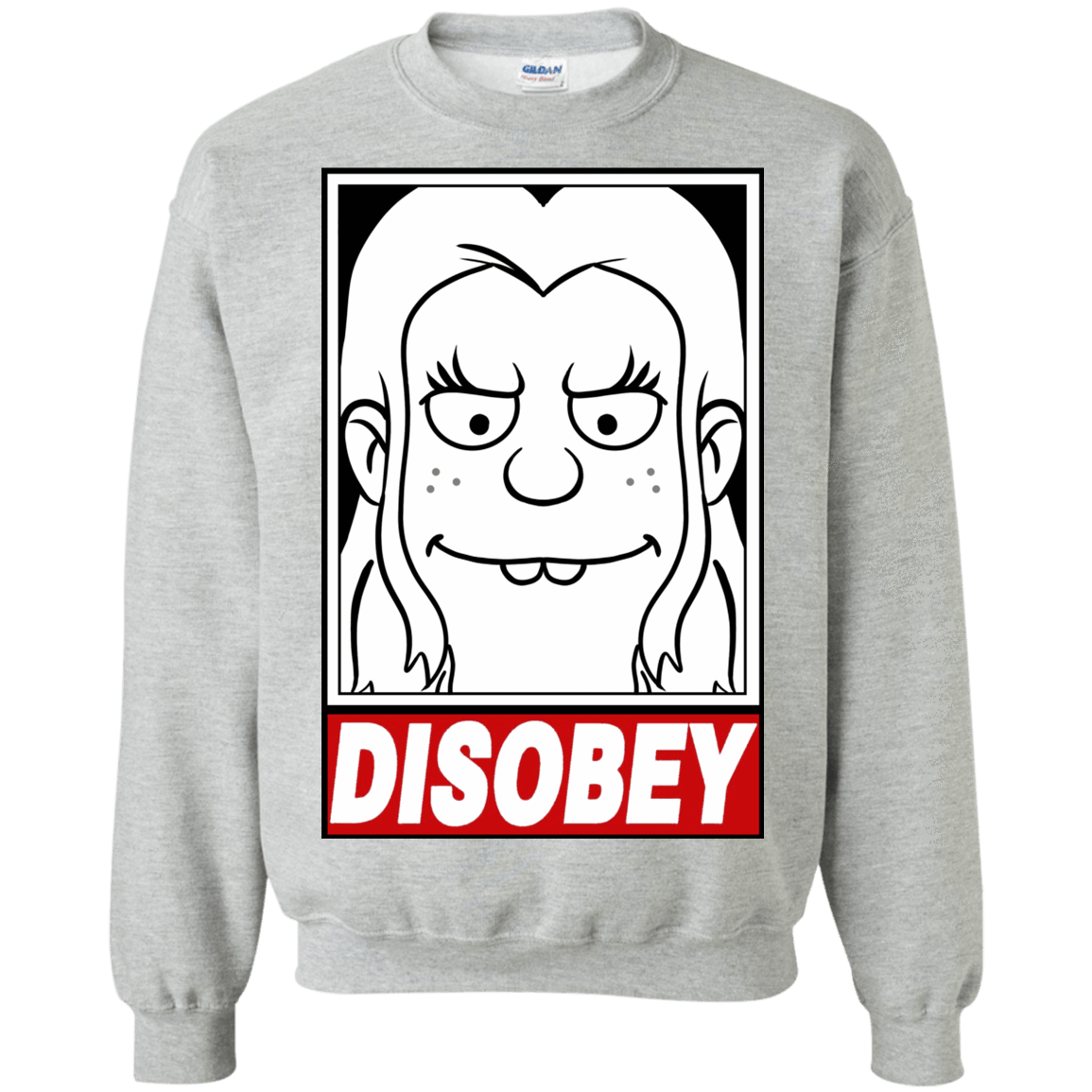 Sweatshirts Sport Grey / S Disobey Crewneck Sweatshirt