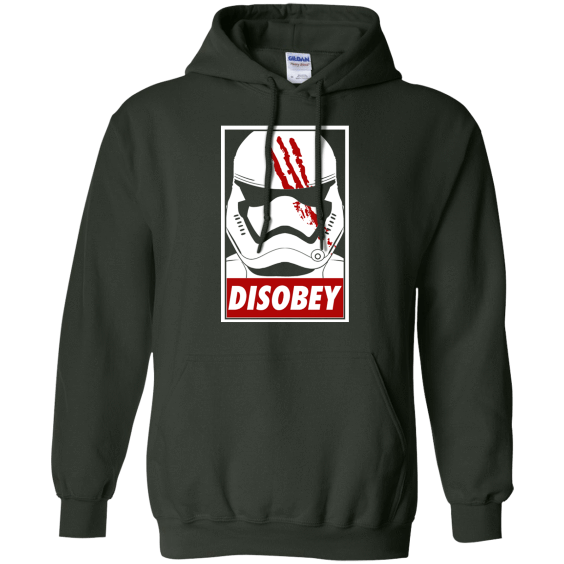 Sweatshirts Forest Green / Small Disobey Pullover Hoodie
