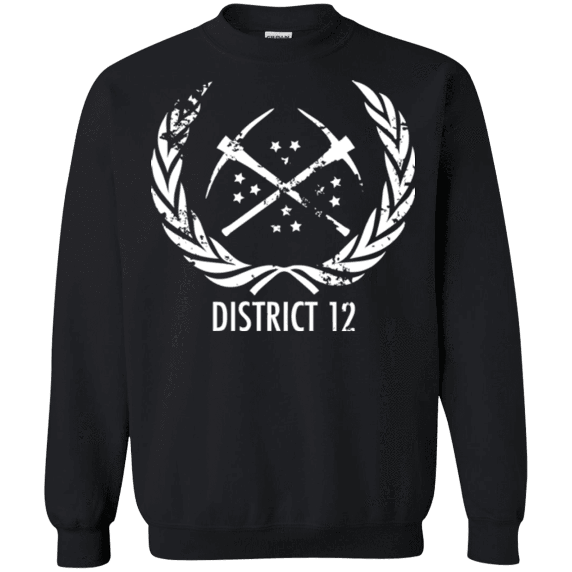 Sweatshirts Black / Small District 12 Crewneck Sweatshirt