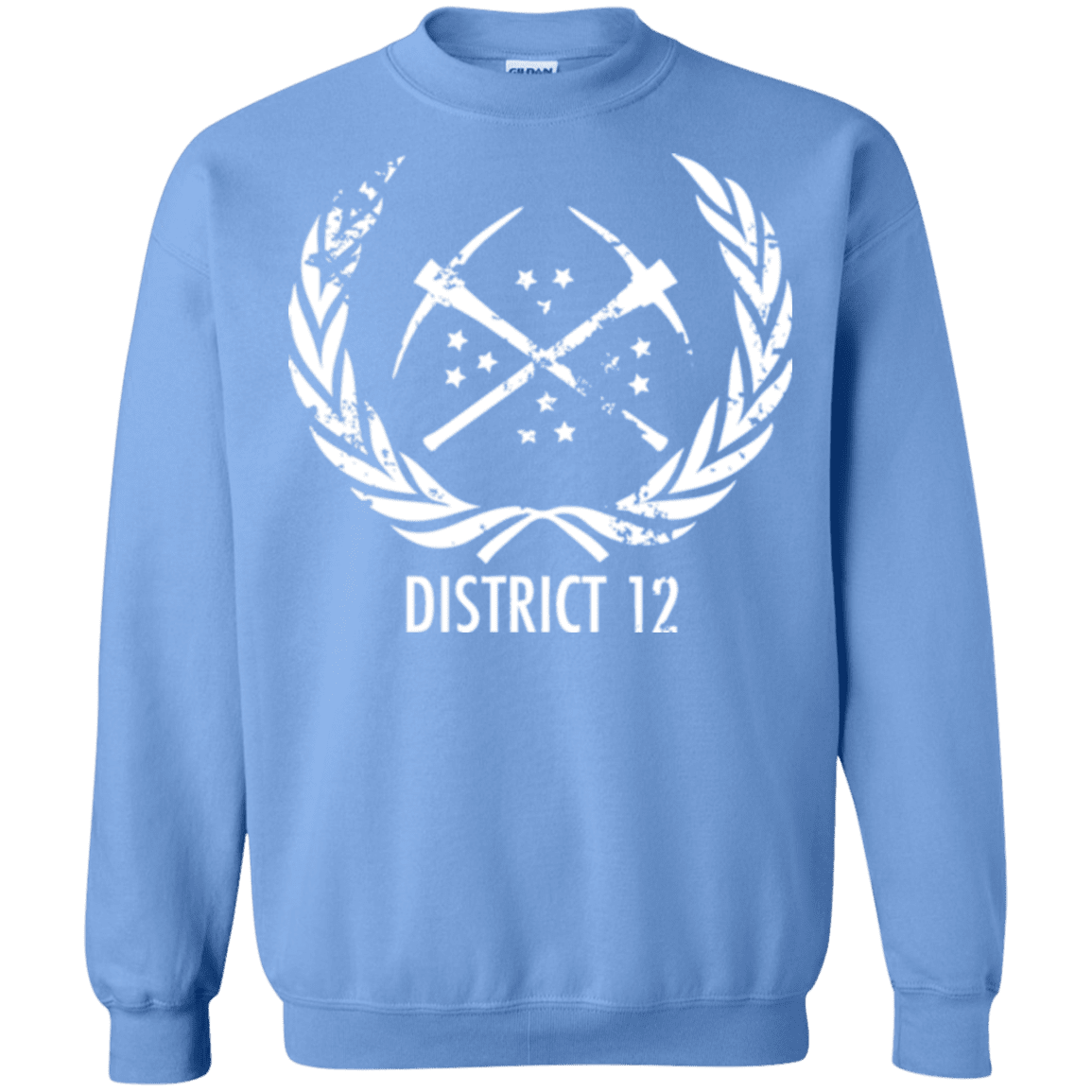 Sweatshirts Carolina Blue / Small District 12 Crewneck Sweatshirt