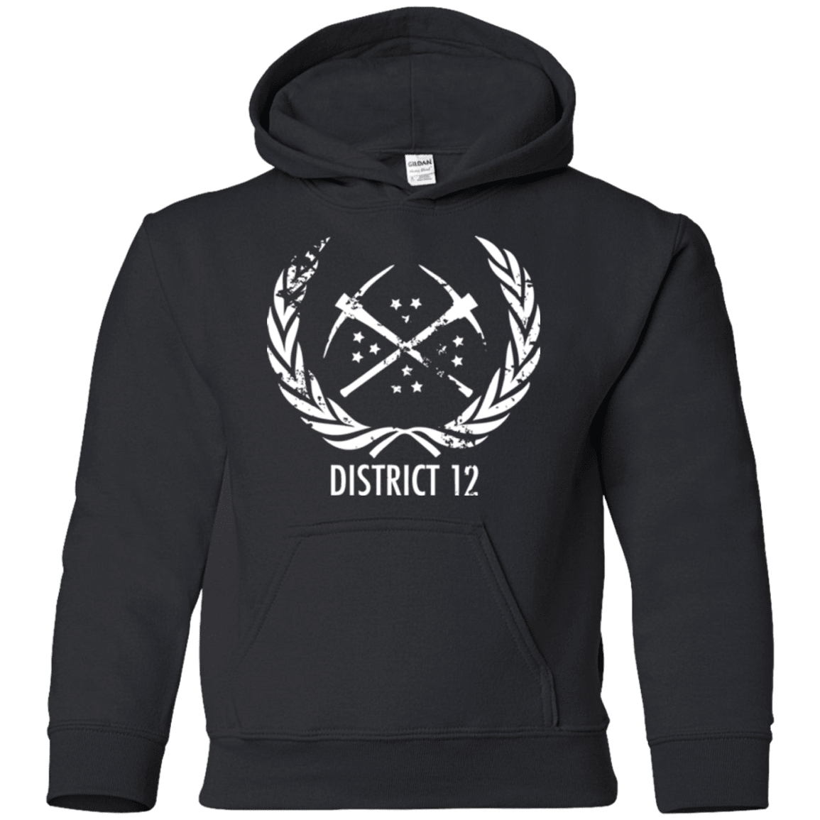 Sweatshirts Black / YS District 12 Youth Hoodie