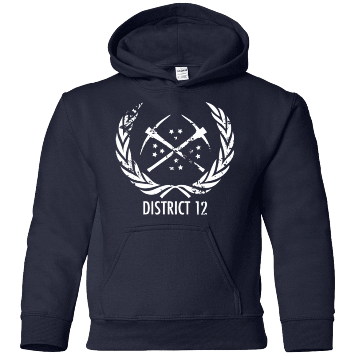 Sweatshirts Navy / YS District 12 Youth Hoodie