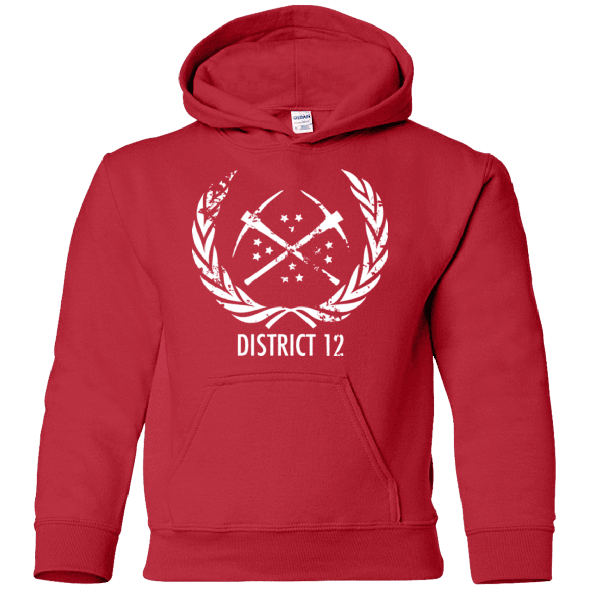 Sweatshirts Red / YS District 12 Youth Hoodie