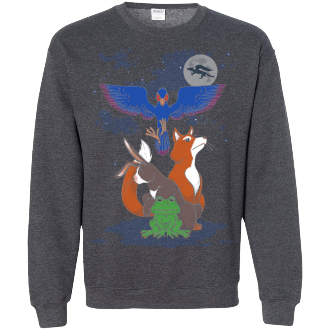 Sweatshirts Dark Heather / Small Do a barrel roll Crewneck Sweatshirt