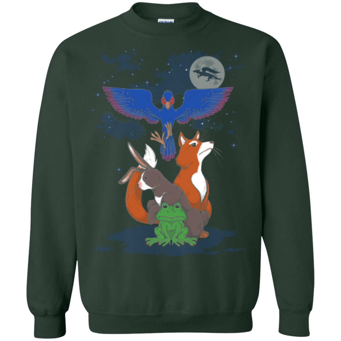 Sweatshirts Forest Green / Small Do a barrel roll Crewneck Sweatshirt