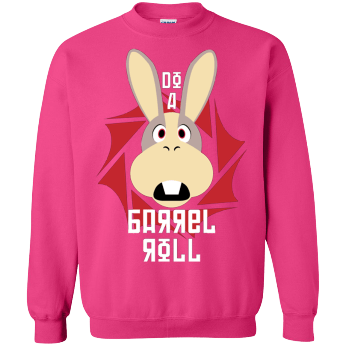 Sweatshirts Heliconia / S Do A Barrel Roll Crewneck Sweatshirt
