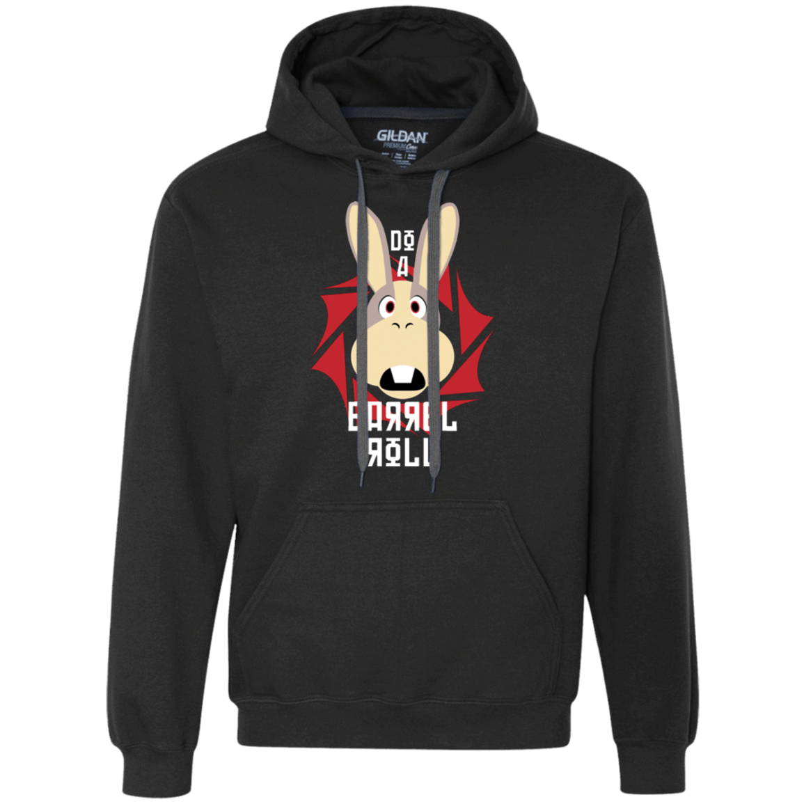 Sweatshirts Black / S Do A Barrel Roll Premium Fleece Hoodie