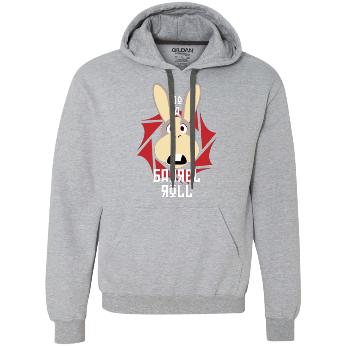 Sweatshirts Sport Grey / S Do A Barrel Roll Premium Fleece Hoodie