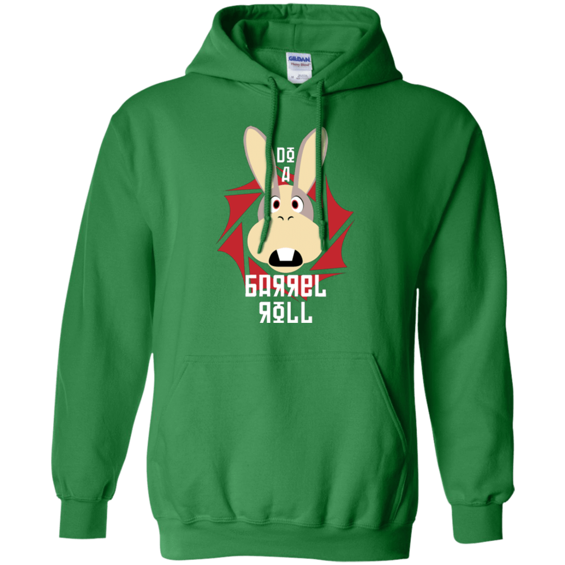 Sweatshirts Irish Green / S Do A Barrel Roll Pullover Hoodie