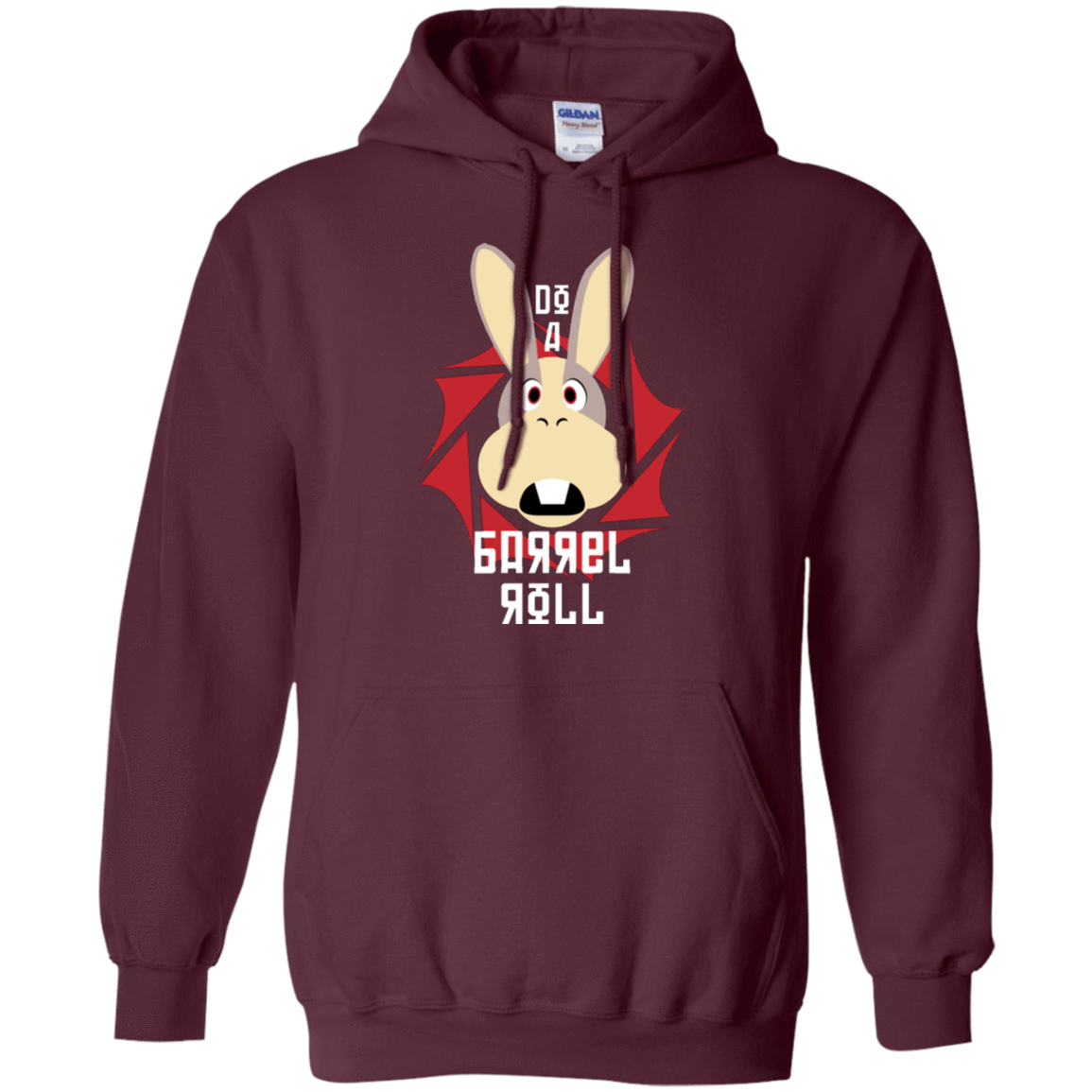 Sweatshirts Maroon / S Do A Barrel Roll Pullover Hoodie