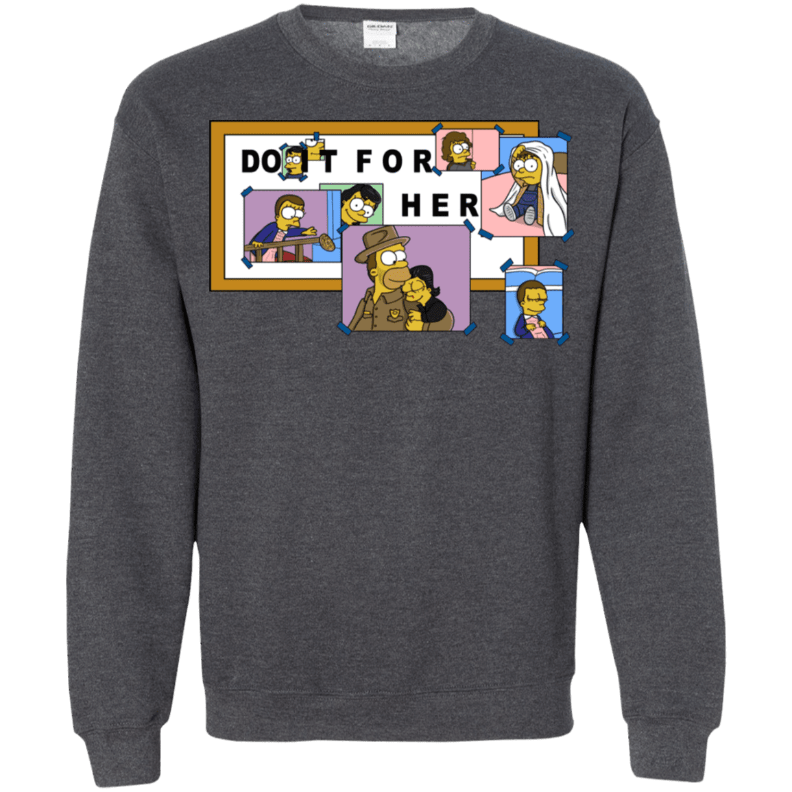 Sweatshirts Dark Heather / S Do it for Eleven Crewneck Sweatshirt