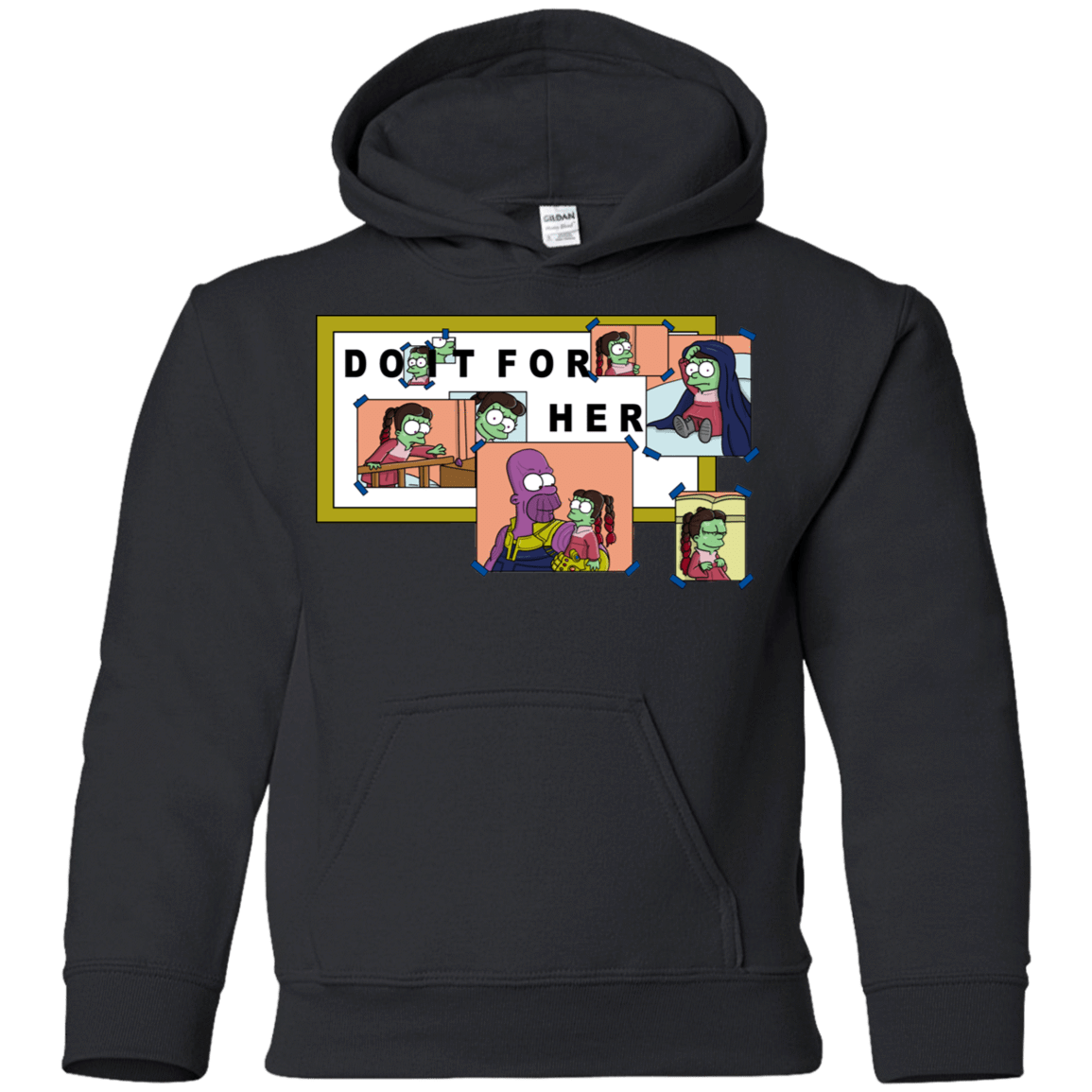 Sweatshirts Black / YS Do it for Gamora Youth Hoodie