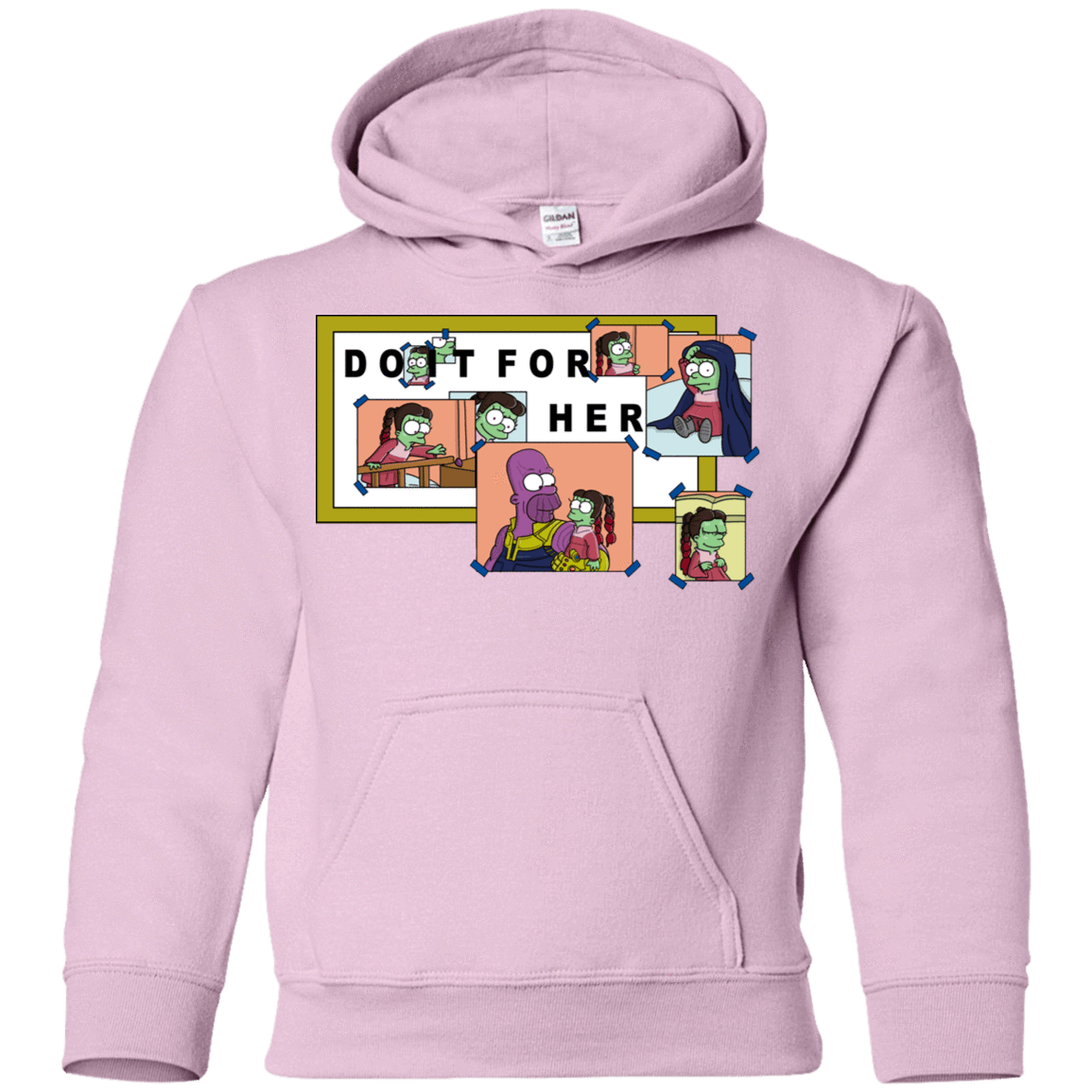 Sweatshirts Light Pink / YS Do it for Gamora Youth Hoodie