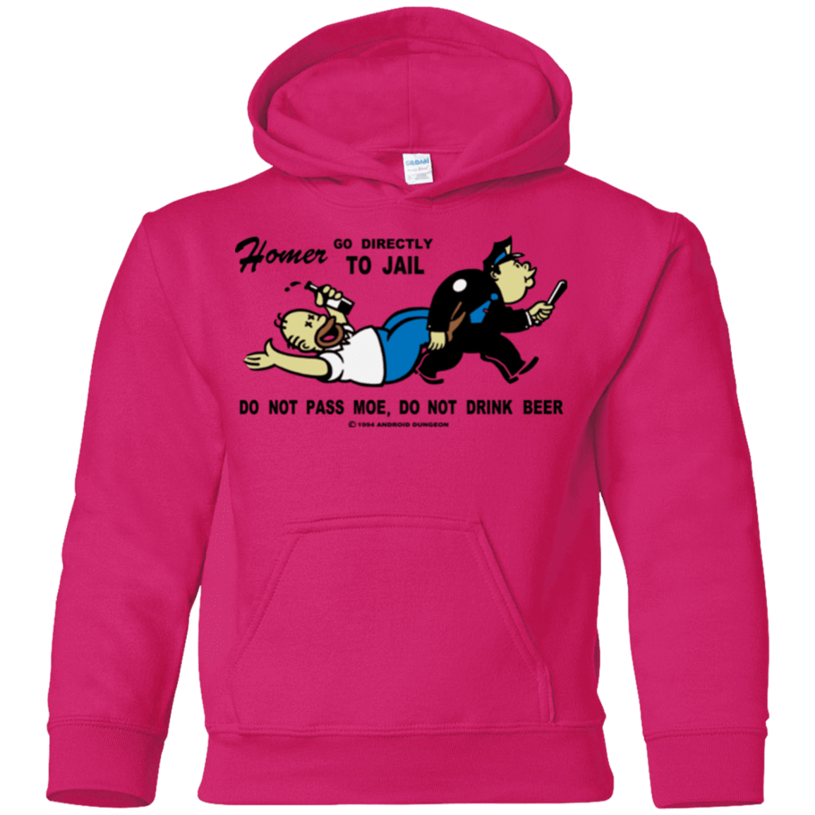 Sweatshirts Heliconia / YS Do Not Pass Moe Youth Hoodie