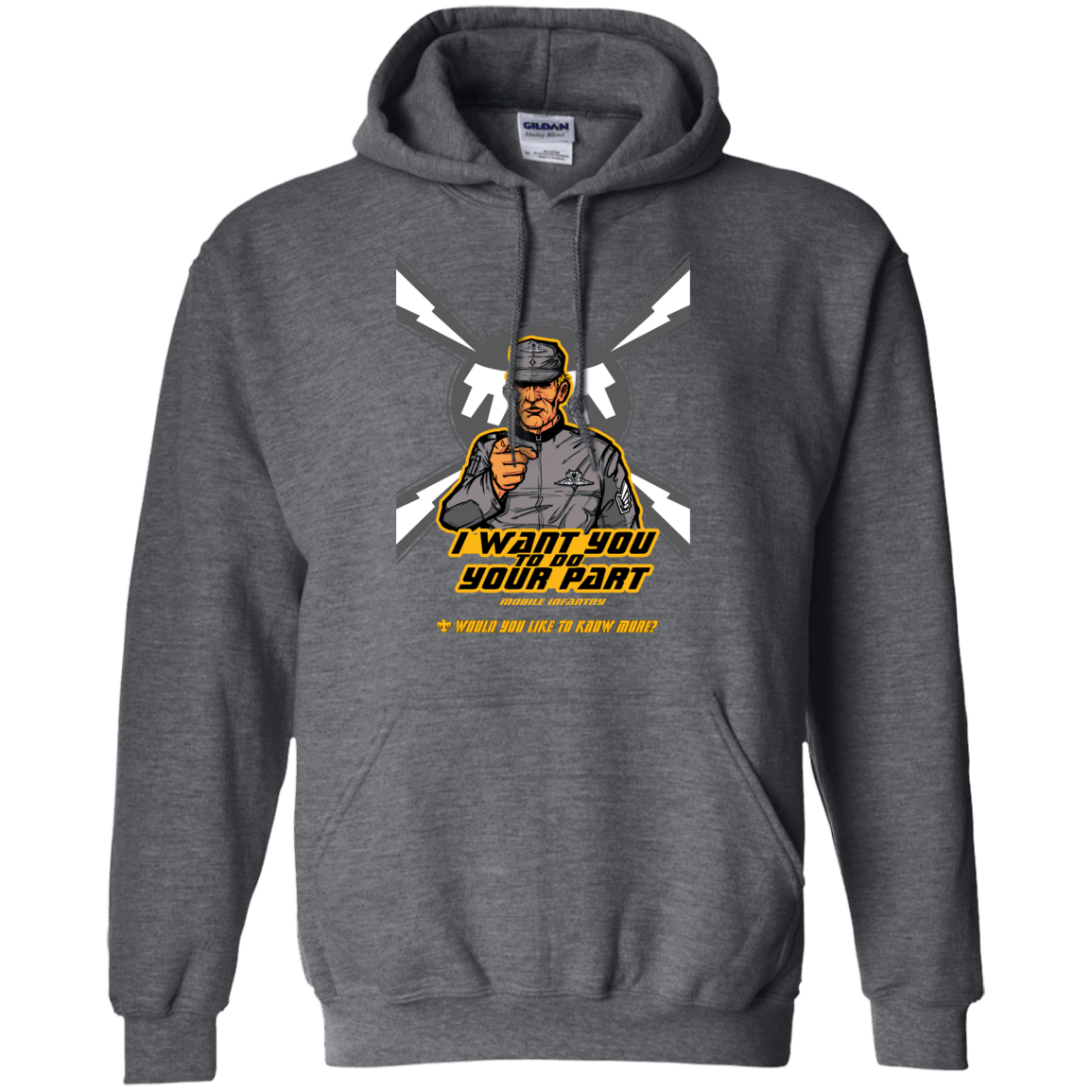 Sweatshirts Dark Heather / S Do Your Part Pullover Hoodie