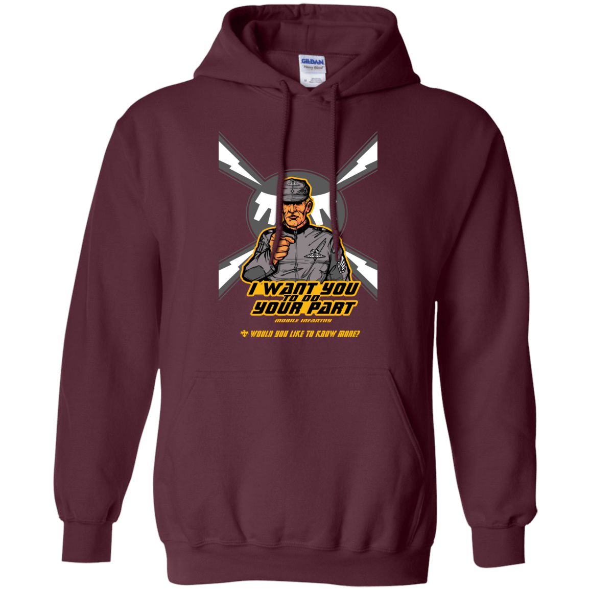 Sweatshirts Maroon / S Do Your Part Pullover Hoodie