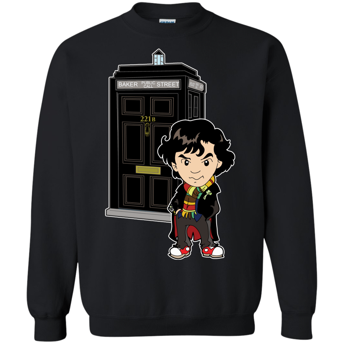 Sweatshirts Black / S Doclock Crewneck Sweatshirt